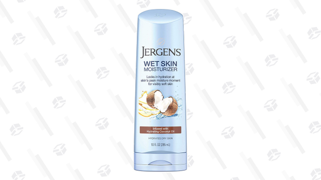 Being out in the sun and sweating all day can really dry out your skin. Jergens Wet Skin Body Moisturizer can replenish it with moisture at the end of the day.